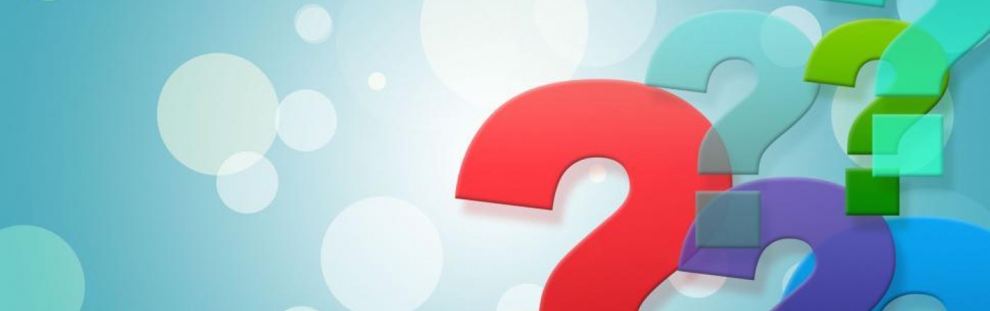 question marks shows frequently asked questions and asking